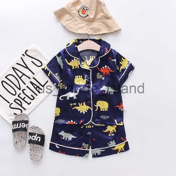 t-shirts kids pajamas children sleepwear baby pajamas sets boys girls cartoon pyjamas ice silk satin nightwear clothes kids clothing set x06, Blue
t-shirts kids pajamas children sleepwear baby pajamas sets boys girls cartoon pyjamas ice silk satin nightwear clothes kids clothing set x06, Blue