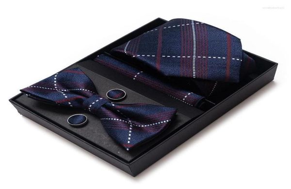 bow ties est design classic 65 colors tie handkerchief pocket squares cufflink set necktie box striped fit formal partybow enek229113524, Black;gray
bow ties est design classic 65 colors tie handkerchief pocket squares cufflink set necktie box striped fit formal partybow enek229113524, Black;gray
