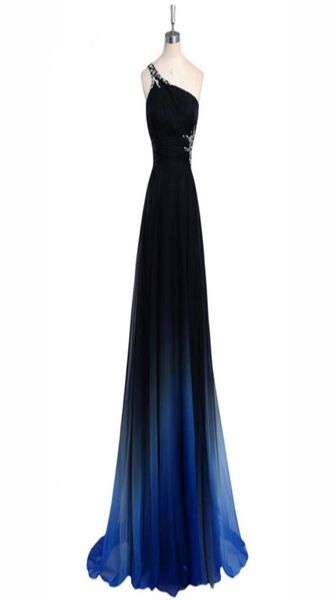 2018 new real po latest ombre prom dress one shoulder gradient evening dresses beads special occasion dress q858402062, Black
2018 new real po latest ombre prom dress one shoulder gradient evening dresses beads special occasion dress q858402062, Black