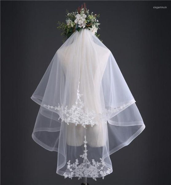 bridal veils spring style two layers appliques ivory with comb wedding veil accessories2840088, Black
bridal veils spring style two layers appliques ivory with comb wedding veil accessories2840088, Black