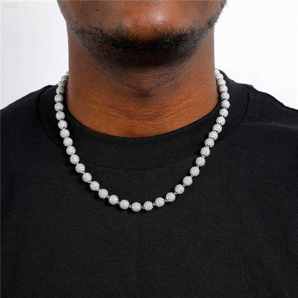 men cuban chain hiphop ball beads hip hop necklace 5mm spring buckle 925 silver cuban moissanite necklace
men cuban chain hiphop ball beads hip hop necklace 5mm spring buckle 925 silver cuban moissanite necklace