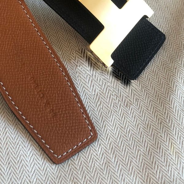 h belt 38mm real calfskin made of titanium steel gold-plated brushed process can be used on both sides 5a t0p couple belt senior gift for ma, Black;brown
h belt 38mm real calfskin made of titanium steel gold-plated brushed process can be used on both sides 5a t0p couple belt senior gift for ma, Black;brown