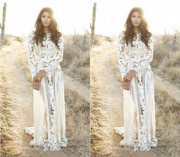 romantic 2019 boho wedding dresses with long sleeves jewel neck lace sweep spring bridal wedding gowns9362270, White
romantic 2019 boho wedding dresses with long sleeves jewel neck lace sweep spring bridal wedding gowns9362270, White
