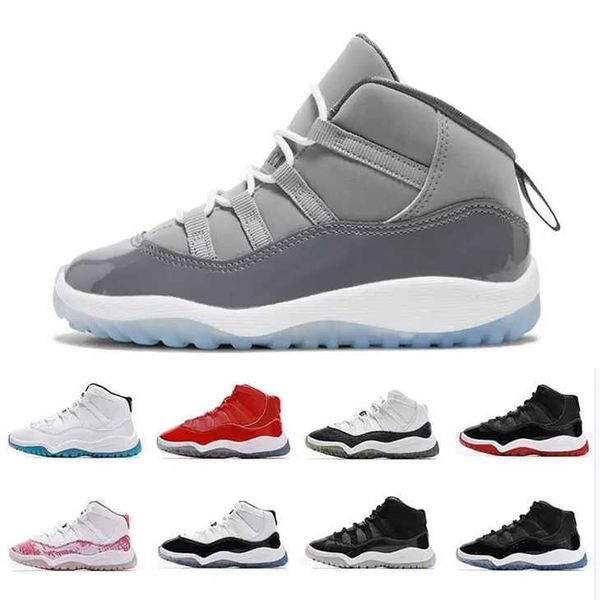 kids shoes 11s td cool grey 11 xi sneaker concord space jam metallic silver pink snakeskin bred legend blue 72-10 children boys girls child, Black
kids shoes 11s td cool grey 11 xi sneaker concord space jam metallic silver pink snakeskin bred legend blue 72-10 children boys girls child, Black