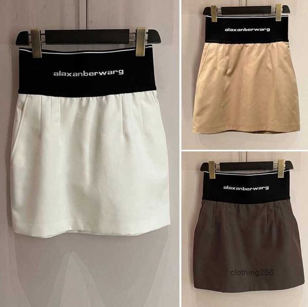 aw dawang family high waist slim wrapped short skirt wang 2023 summer new letter belt a-line half length for women minority simplicity, Black
aw dawang family high waist slim wrapped short skirt wang 2023 summer new letter belt a-line half length for women minority simplicity, Black