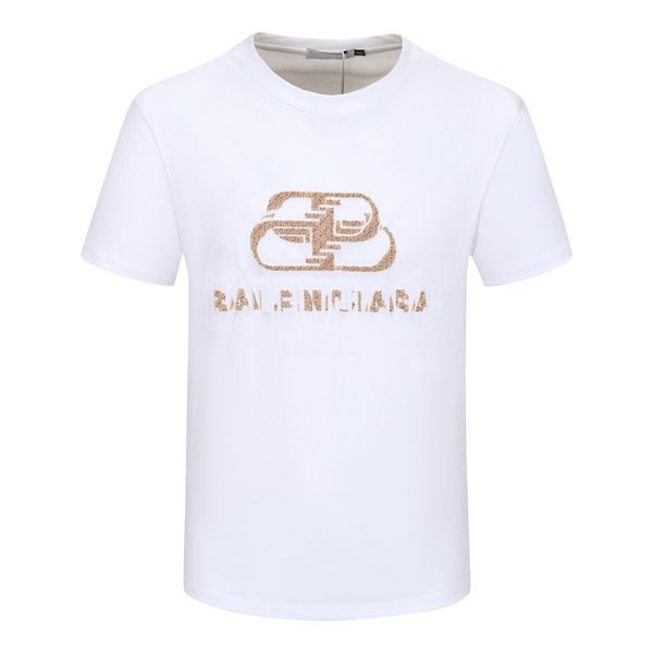 men's t-shirt designer luxury summer crewneck sweat-absorbing short shirts sleeve outdoor breathable pure polyester printed couple t-sh, White;black