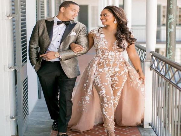 stylish celebrity jumpsuit prom dress with overskirt sheer vneck cap sleeve party gowns 2018 fashion see through evening coc7205722, Black
stylish celebrity jumpsuit prom dress with overskirt sheer vneck cap sleeve party gowns 2018 fashion see through evening coc7205722, Black