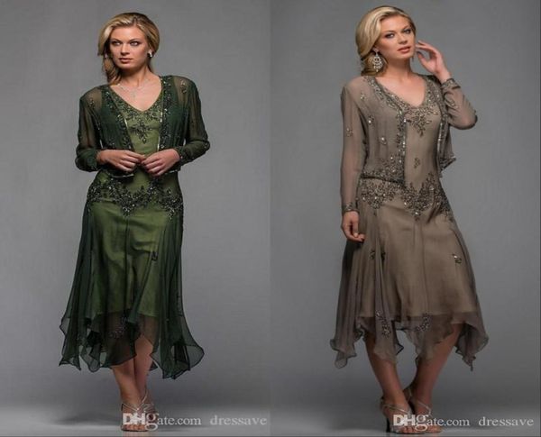 elegant mother of bride dresses with appliqued beaded tea length chiffon v neck formal evening dresses 654189, Black;red
elegant mother of bride dresses with appliqued beaded tea length chiffon v neck formal evening dresses 654189, Black;red