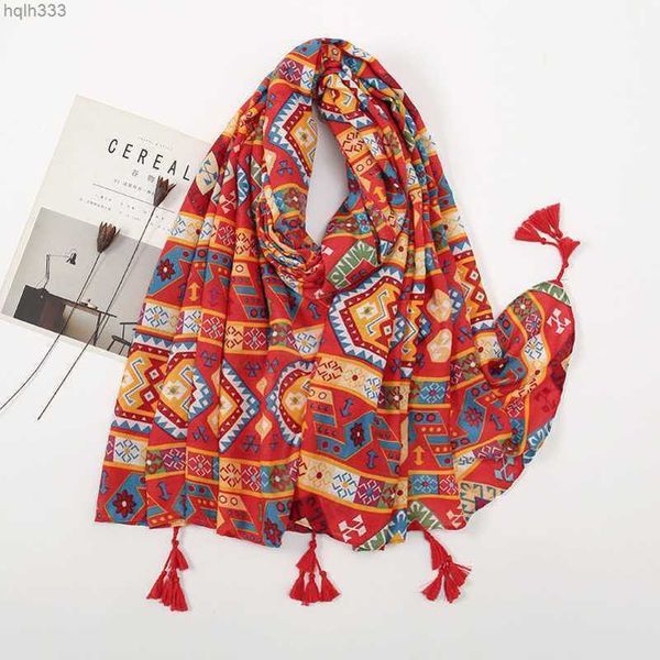 scarf female spring and autumn sunscreen cotton and hemp shawl dual use summer long ethnic style beach holiday scarf female, Blue;gray
scarf female spring and autumn sunscreen cotton and hemp shawl dual use summer long ethnic style beach holiday scarf female, Blue;gray