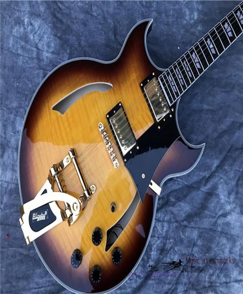 delivery of handmade semihollowbody jazz electric guitar vintage sunbeam flame maple big jazz bigs tremolo tail piece 1992580
delivery of handmade semihollowbody jazz electric guitar vintage sunbeam flame maple big jazz bigs tremolo tail piece 1992580