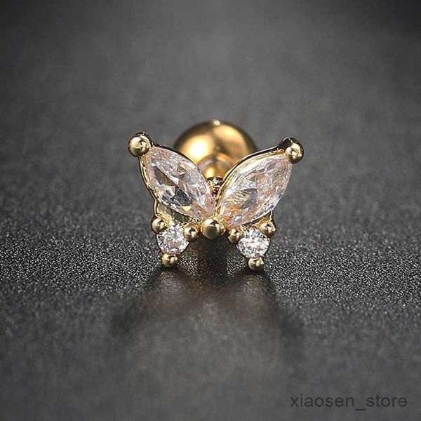 stud butterfly earrings women trend gold color helix ear stud fashion body jewelry r230628, Golden;silver
stud butterfly earrings women trend gold color helix ear stud fashion body jewelry r230628, Golden;silver