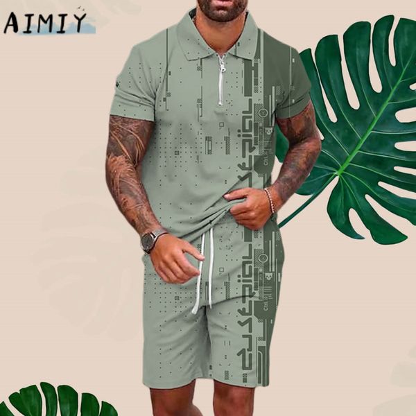 mens tracksuits summer zip polo shirt golf tshirt set graphic prints tracksuit turndown street short sleeve sweatshirt streetwear clothes 23, Gray
mens tracksuits summer zip polo shirt golf tshirt set graphic prints tracksuit turndown street short sleeve sweatshirt streetwear clothes 23, Gray