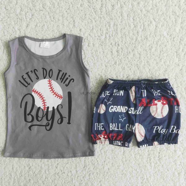 t-shirts 2pcs baseball season summer outfits infants baby boys clothes sleeveless shirt shorts boutique kids clothing sets x0628, Blue
t-shirts 2pcs baseball season summer outfits infants baby boys clothes sleeveless shirt shorts boutique kids clothing sets x0628, Blue