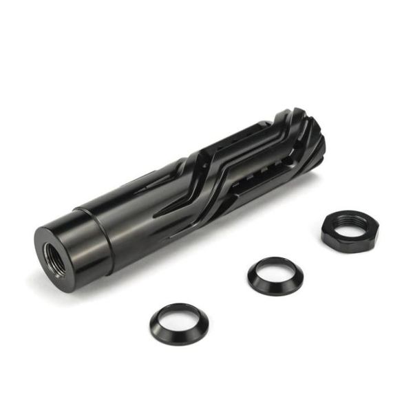 others tactical accessories stainless steel 12x28 muzzle brake 28 port 71mm hole for 22 223 5563498880
others tactical accessories stainless steel 12x28 muzzle brake 28 port 71mm hole for 22 223 5563498880