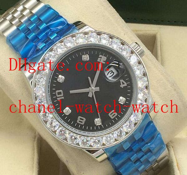 stainless steel bracelet 40mm men's casual watches 116334 18k white gold mechanical automatic movement watches, Slivery;brown
stainless steel bracelet 40mm men's casual watches 116334 18k white gold mechanical automatic movement watches, Slivery;brown