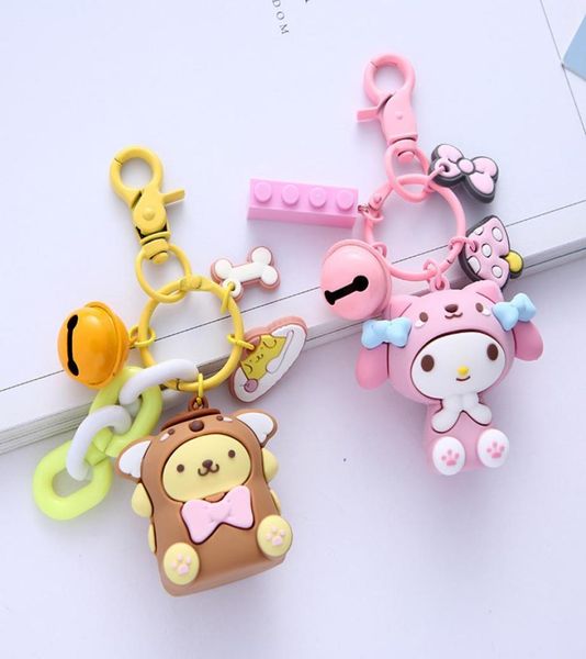 cute animation jewelry keychain kuromi with bell series pvc key ring accessories kids birthday gift2767738, Red;brown
cute animation jewelry keychain kuromi with bell series pvc key ring accessories kids birthday gift2767738, Red;brown