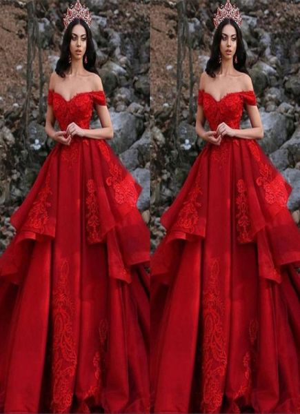 plus size red prom party dresses 2019 off shoulder appliques sequins layered ruffles formal pageant gowns vestidos1606498, Black
plus size red prom party dresses 2019 off shoulder appliques sequins layered ruffles formal pageant gowns vestidos1606498, Black