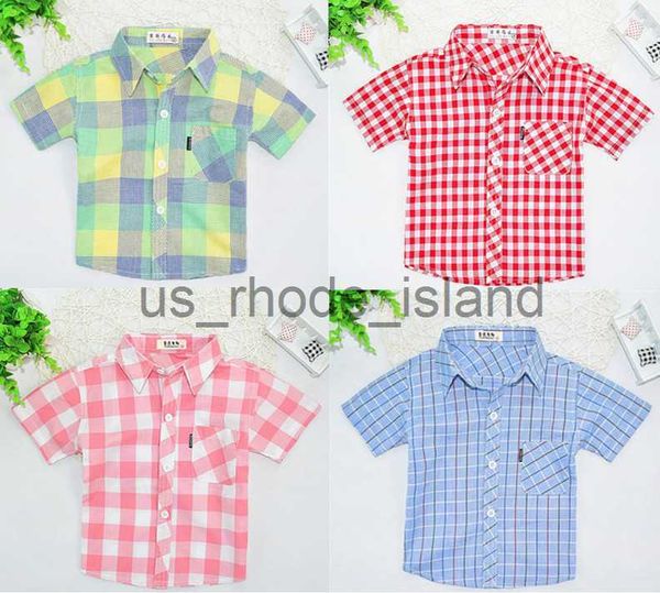 t-shirts fashion boys shirt new plaid striped style kids shirts children's cotton clothes baby boy girls short sleeve shirt x0628, Blue
t-shirts fashion boys shirt new plaid striped style kids shirts children's cotton clothes baby boy girls short sleeve shirt x0628, Blue
