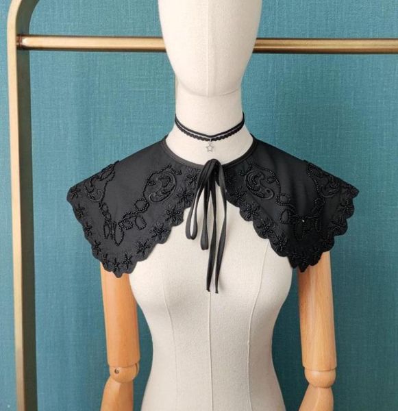 bow ties black big lapel fake collar shawl for women shirt detachable false female removable half neckwear faux col9523088, Black;gray
bow ties black big lapel fake collar shawl for women shirt detachable false female removable half neckwear faux col9523088, Black;gray