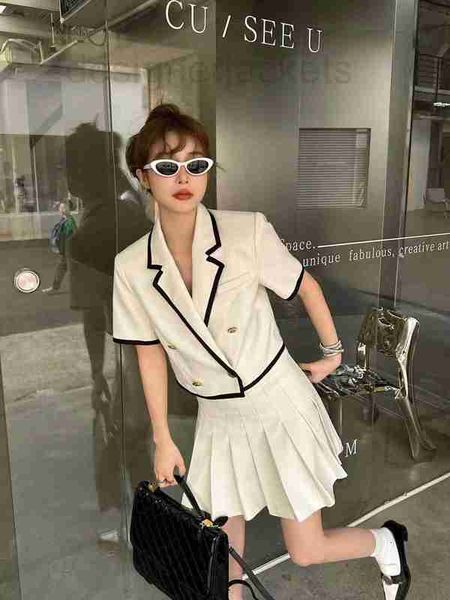 two piece dress designer european goods 2023 summer new short sleeve paired with high waist folded half set p5u7, White
two piece dress designer european goods 2023 summer new short sleeve paired with high waist folded half set p5u7, White