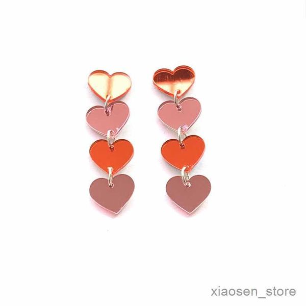 stud trendy mirror red and pink little hearts pendant acrylic stud earrings for women valentine's day fashion jewelry gift r230628, Golden;silver
stud trendy mirror red and pink little hearts pendant acrylic stud earrings for women valentine's day fashion jewelry gift r230628, Golden;silver