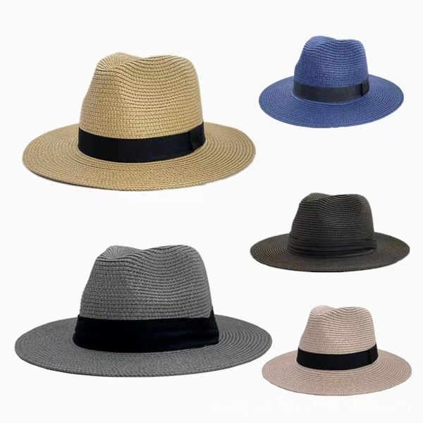 design beach hat outdoor sports sunscreen hat woven large eaves uv protection sun hat fashion hat, Blue;gray
design beach hat outdoor sports sunscreen hat woven large eaves uv protection sun hat fashion hat, Blue;gray