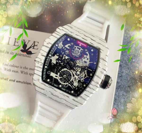 2024 luxury fibre wood texture case mens watches quartz chronograph movement clock iced out hip hop comfort rubber strap sports watch access, Slivery;brown
2024 luxury fibre wood texture case mens watches quartz chronograph movement clock iced out hip hop comfort rubber strap sports watch access, Slivery;brown