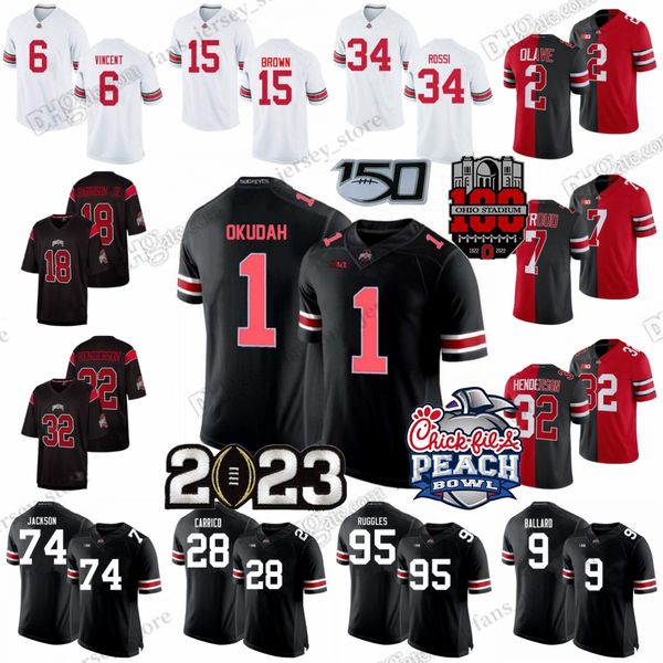 custom ncaa college ohio state buckeyes football jerseys dawand jones jesse mirco mitch rossi tc caffey blackout marvin harrison donovan jac, Black
custom ncaa college ohio state buckeyes football jerseys dawand jones jesse mirco mitch rossi tc caffey blackout marvin harrison donovan jac, Black