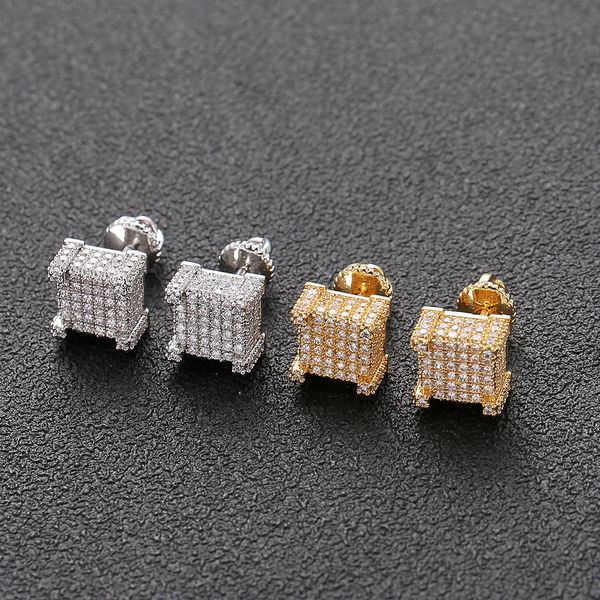 fashionable, compact, and exquisite men's hip-hop earrings, gold and silver, chilled cz square with threaded back jewelry, high-quality, Golden
fashionable, compact, and exquisite men's hip-hop earrings, gold and silver, chilled cz square with threaded back jewelry, high-quality, Golden