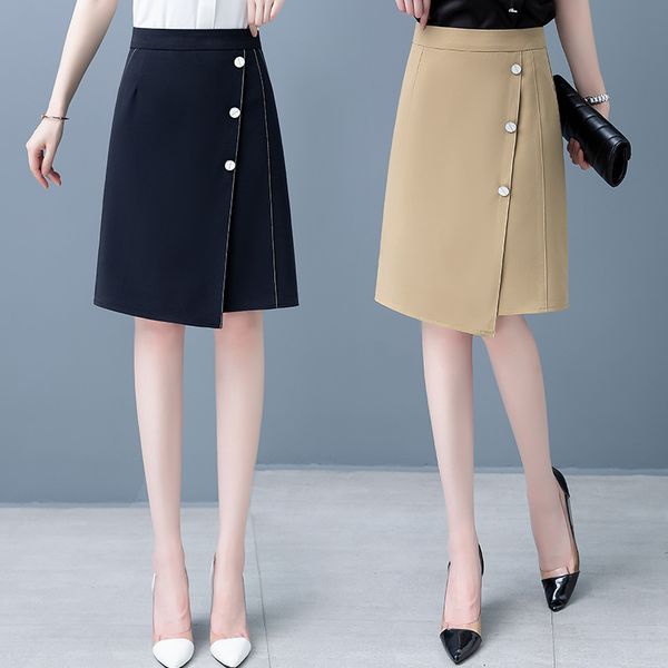 mid length half length women's skirts summer thin and slimming wrap hip skirt 2023 new irregular blue anti glare, Black
mid length half length women's skirts summer thin and slimming wrap hip skirt 2023 new irregular blue anti glare, Black