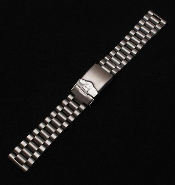 new 316l unpolished stainless steel metal watch bands strap bracelets safety deployment clasp buckle matte watchbands 20mm 22mm8548684, Black;brown
new 316l unpolished stainless steel metal watch bands strap bracelets safety deployment clasp buckle matte watchbands 20mm 22mm8548684, Black;brown