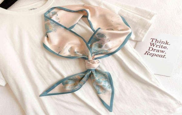 lotus printing scarf women green hair tie band kerchief wrist ribbons fashion head neck silk satin bag scarfs long silk scarf y2208934005, Blue;gray
lotus printing scarf women green hair tie band kerchief wrist ribbons fashion head neck silk satin bag scarfs long silk scarf y2208934005, Blue;gray
