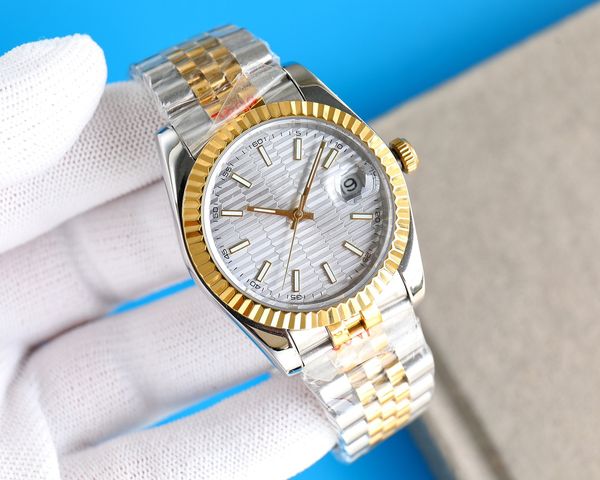 new classic watch 36/41mm precision durable automatic movement stainless steel band for men and women, Slivery;brown
new classic watch 36/41mm precision durable automatic movement stainless steel band for men and women, Slivery;brown