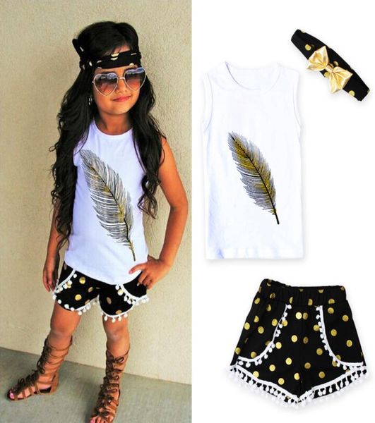 kid girls clothes casual clothing sets childrens suit toddler kids feather vest shorts headband outfits clothes8833350, White
kid girls clothes casual clothing sets childrens suit toddler kids feather vest shorts headband outfits clothes8833350, White