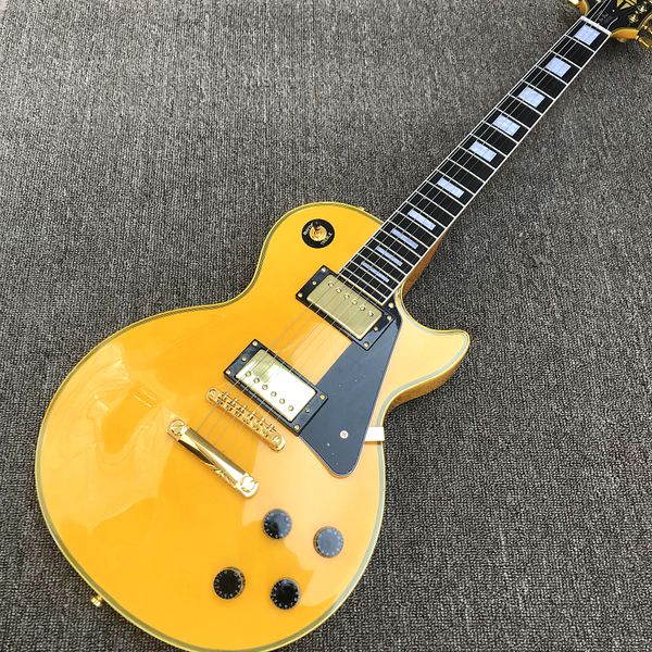 custom shop, caston yellow wrapped silk electric guitar, ebony fingerboard, gold hardware, ing
custom shop, caston yellow wrapped silk electric guitar, ebony fingerboard, gold hardware, ing