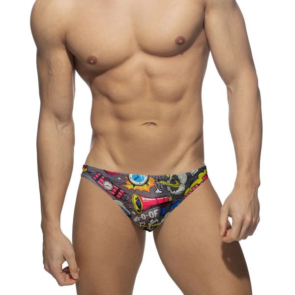 men's swimwear print swimsuit men swim briefs low waist bathing suit man quick drying beachwear male gay summer sea surf wear 230627
men's swimwear print swimsuit men swim briefs low waist bathing suit man quick drying beachwear male gay summer sea surf wear 230627