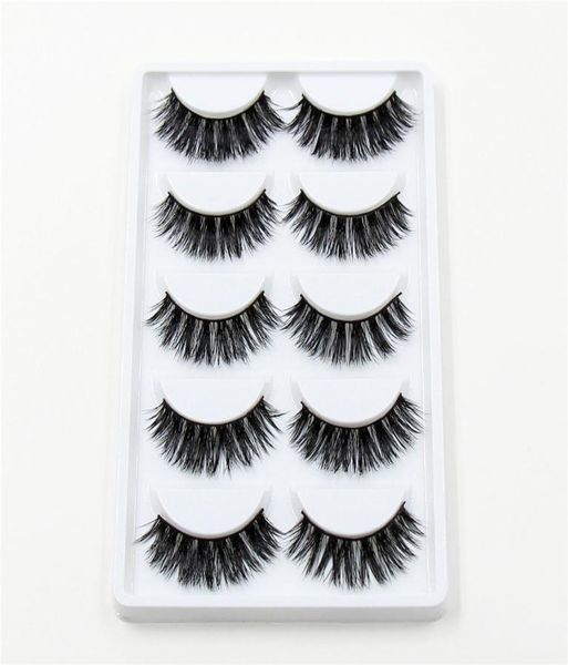 3d mink false eyelashes 5 pairs natural extension long cross thick mink lashes handmade eye lashes k014321352
3d mink false eyelashes 5 pairs natural extension long cross thick mink lashes handmade eye lashes k014321352