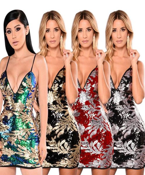 women v neck sequins print bodycon clubwear party cocktail evening mini dress8148840, Red
women v neck sequins print bodycon clubwear party cocktail evening mini dress8148840, Red