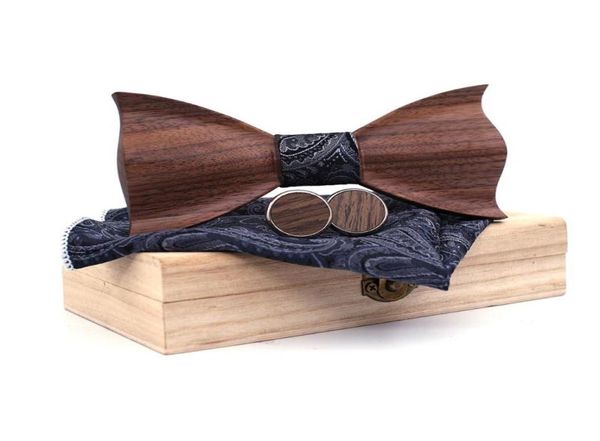 bow ties sitonjwly wooden bowtie pocekt square cufflinks set mens paisley floral wood tie wedding handmade corbata tiesbow5125500, Black;gray
bow ties sitonjwly wooden bowtie pocekt square cufflinks set mens paisley floral wood tie wedding handmade corbata tiesbow5125500, Black;gray