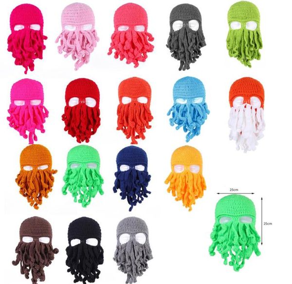 novelty handmade funny tentacle ocs hat crochet cthulhu beard beanie men039s women039s knit wind mask cap halloween anim4052455, Yellow
novelty handmade funny tentacle ocs hat crochet cthulhu beard beanie men039s women039s knit wind mask cap halloween anim4052455, Yellow