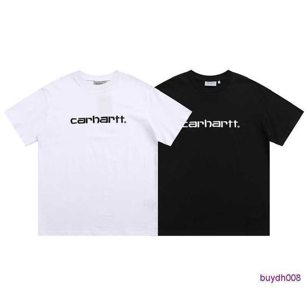 fashion men's and women's t-shirt tooling brand carhart new american street spring/summer classic series letter embroidery trend i, White;black
fashion men's and women's t-shirt tooling brand carhart new american street spring/summer classic series letter embroidery trend i, White;black