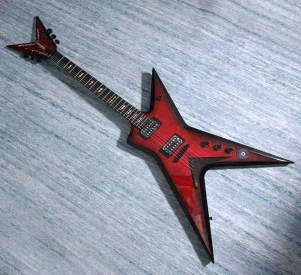 custom shaped electric guitar re flame maple black accessories bridge v string piercing lightning fingerboard guitar8278338
custom shaped electric guitar re flame maple black accessories bridge v string piercing lightning fingerboard guitar8278338
