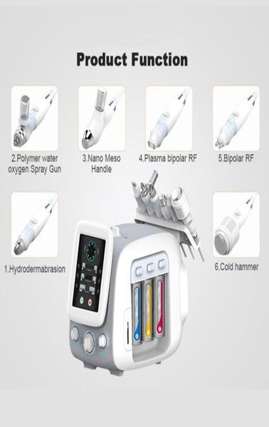 portable 6 in 1 multifunctional beauty equipment hydrodermabrasion h2o2 skin care aqua peeling hydra facial microdermabrasion sal1691116, Black;white
portable 6 in 1 multifunctional beauty equipment hydrodermabrasion h2o2 skin care aqua peeling hydra facial microdermabrasion sal1691116, Black;white