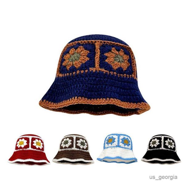 caps handmade crochet knitted wool bucket hat female spring and autumn sweet flower basin hat women bucket hat r230628, Blue;gray
caps handmade crochet knitted wool bucket hat female spring and autumn sweet flower basin hat women bucket hat r230628, Blue;gray