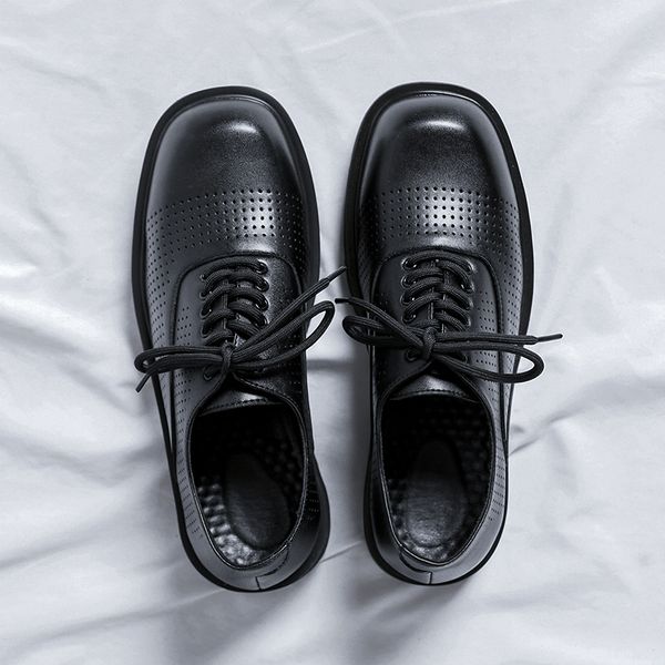 dress shoes men's genuine leathe oxford comfortable originals lace up formal business casual daily derby for male 230628, Black
dress shoes men's genuine leathe oxford comfortable originals lace up formal business casual daily derby for male 230628, Black