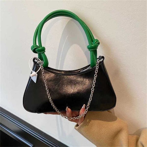 this year's popular underarm bag 2023 new color contrast knotted portable women's bag versatile simple one shoulder messenger bag
this year's popular underarm bag 2023 new color contrast knotted portable women's bag versatile simple one shoulder messenger bag
