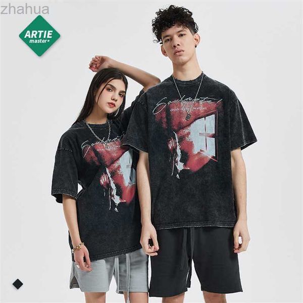 artie men's wear | high street short sleeve t-shirt men's fashion brand summer loose hip hop old men's half sleeve t-shirt, White;black
artie men's wear | high street short sleeve t-shirt men's fashion brand summer loose hip hop old men's half sleeve t-shirt, White;black
