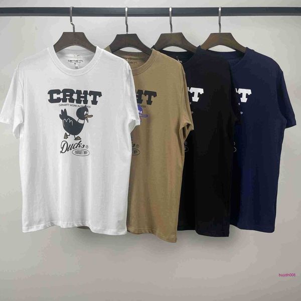 fashion men's and women's t-shirt tooling brand carhart new trend 2023 spring/summer classic cartoon duck pattern print youth shor, White;black
fashion men's and women's t-shirt tooling brand carhart new trend 2023 spring/summer classic cartoon duck pattern print youth shor, White;black