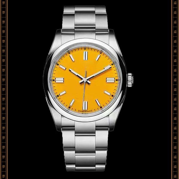 women's watch automatic designer watch super luminous sapphire glass lens automatic machine stainless steel eternal 2813 movement oyste, Slivery;brown
women's watch automatic designer watch super luminous sapphire glass lens automatic machine stainless steel eternal 2813 movement oyste, Slivery;brown