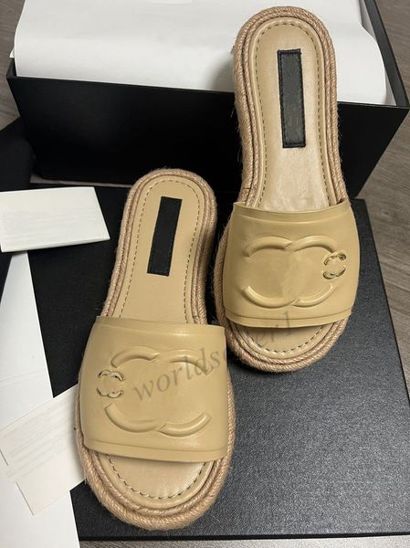 new designer slippers honey sandals woven slides women straw rubber sandal luxury chain knit platform slippers ladies summer beach flip flop, Black
new designer slippers honey sandals woven slides women straw rubber sandal luxury chain knit platform slippers ladies summer beach flip flop, Black